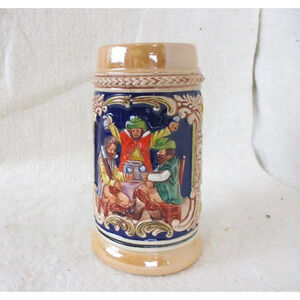 German Stein Beer Mug Ein Gutes Bier Barware Kitchenware vintage collectible